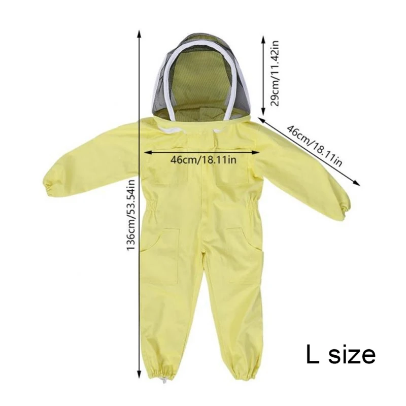 professional child beekeeping suit beekeepers safety protective clothing full body clothes equipment free global shipping