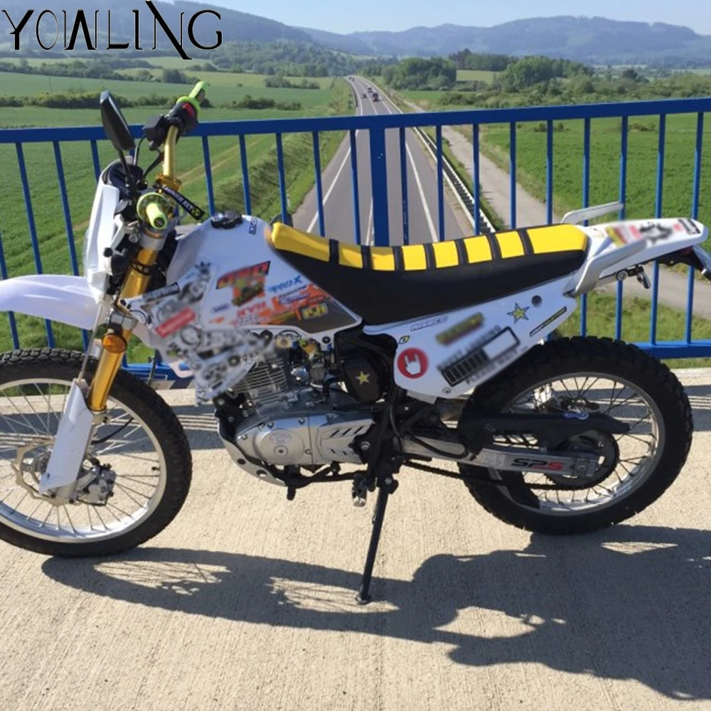 Кожаный мягкий чехол для мотоциклетного сидения с захватом SX125 250 SXF250 350 450 HUSQVARNA