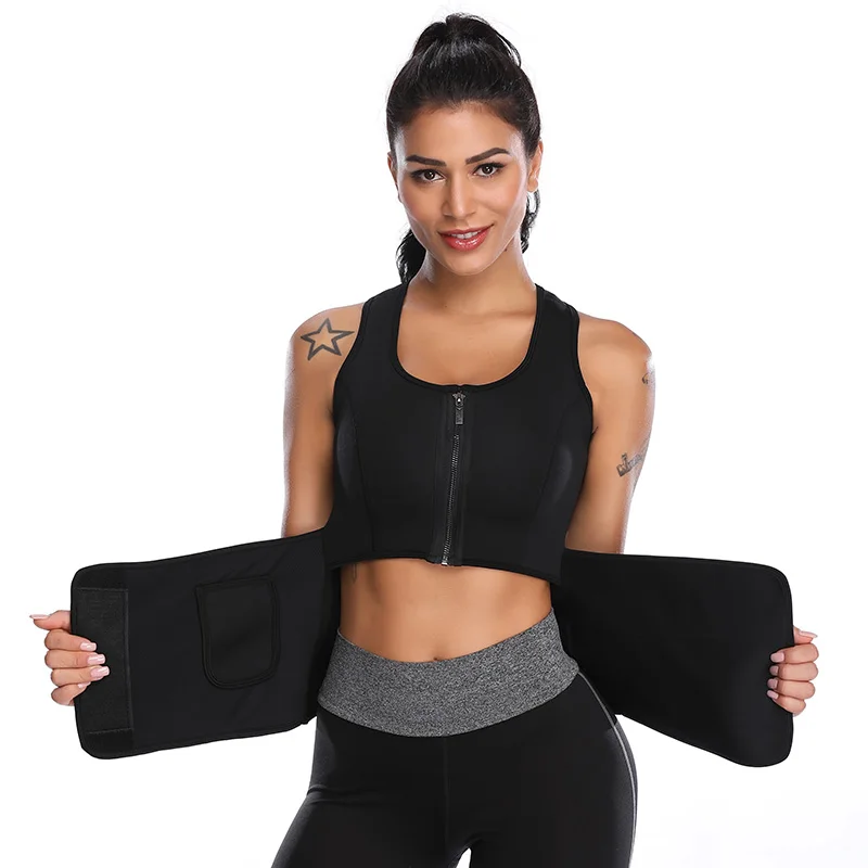 Women Shapewear Neoprene Sauna Waist Trimmer Girdle Wasit Trainer Slimmmg Vest for Women Adjustable Waist Shaper Tummmy Control