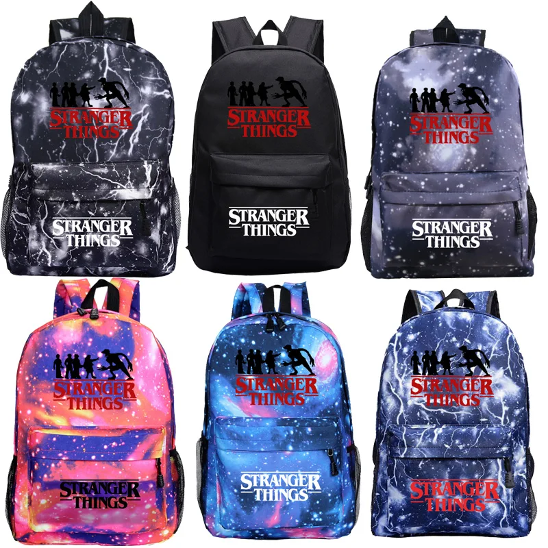 

Boys Girls Stranger Things Backpacks For School Bags Book Rucksack Stranger Things Schoolbags Teens Back To School Backpack Gift