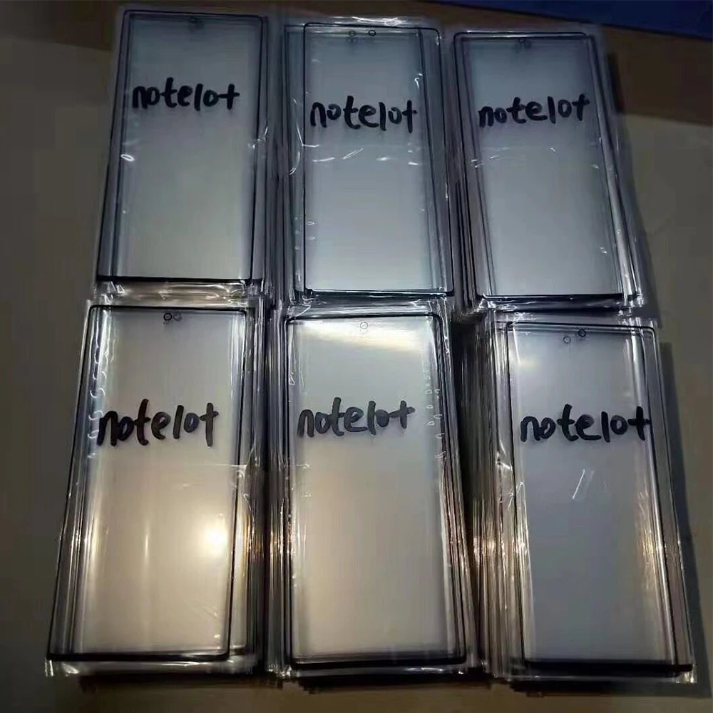 A++ черный Замена для samsung Galaxy Note 10 Pro Plus сенсорный экран передняя внешняя стеклянная линза Панель Ремонт Запчасти