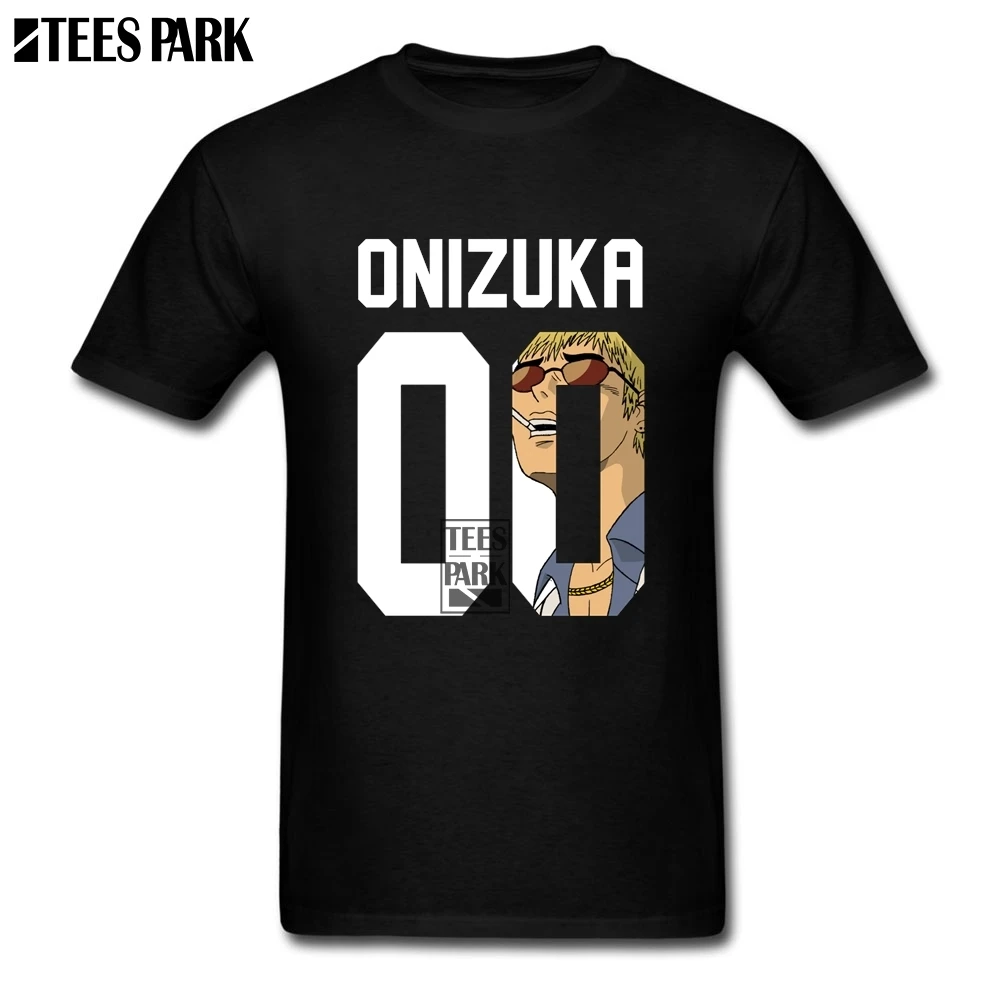 Футболки с фильмами Onizuka GTO Great Teacher мужские футболки из натурального хлопка