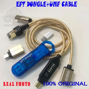 Новинка 100% оригинальная прошивка TEMA  EFT DONGLE + UMF все кабели загрузки (все в одном кабеле загрузки) Бесплатная доставка