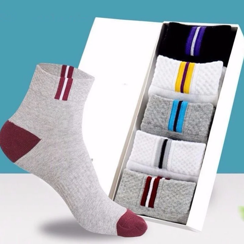 Серия еды новый десерт креативный узор в трубке пончики мужские носки крутые