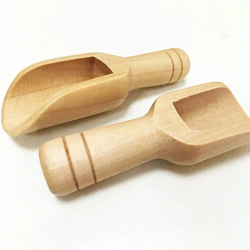 Кухня гаджеты природа деревянный 1 шт. ложки для пряностей сахара Чай Кофе Совок
