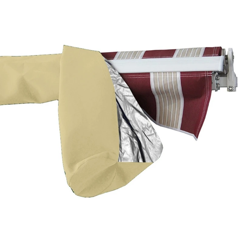 41XB 2/3m beige balcony and garden awning storage bag dustproof waterproof retractable roller blind protection cover | Дом и сад