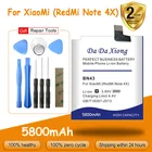 Аккумулятор BN43 5800 мач для Xiaomi Redmi Note 4X 4X5,5 дюйма, сменный аккумулятор + инструменты, бесплатная доставка