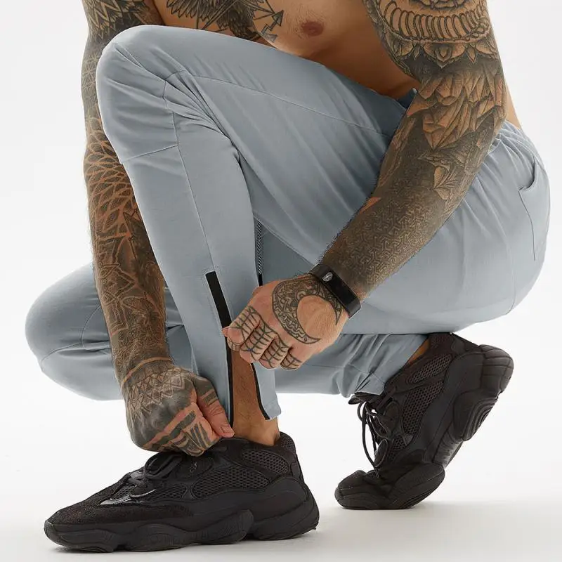 

Mens Joggers Casual Pants Streetwear Trousers Male Gym Fitness 205