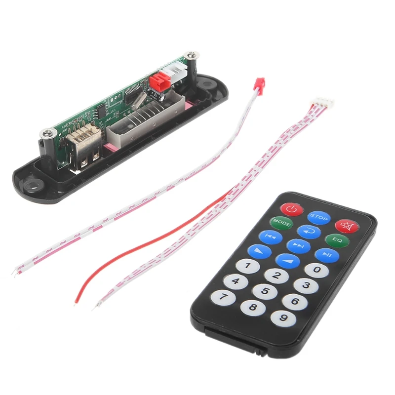 Микро-usb мощный TF Радио MP3 декодер аудио плата для автомобиля дистанционного