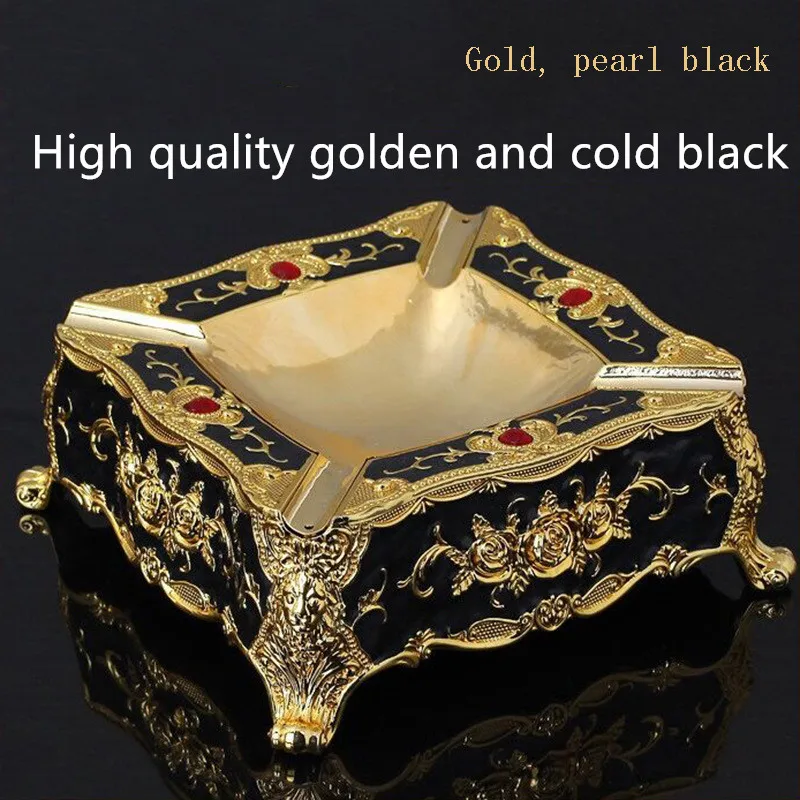 Пепельница керамическая из нержавеющей стали для гостиной креативная