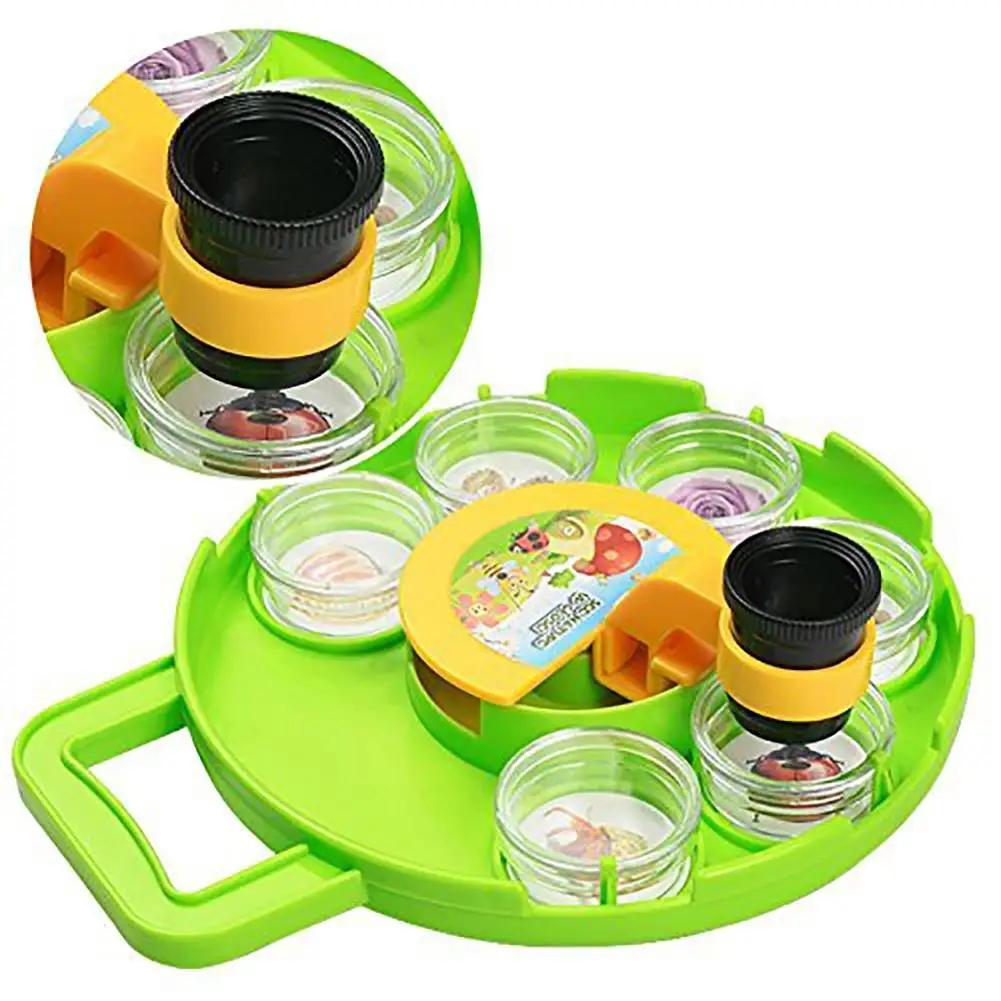

Kids Microscope Bug Catcher Viewer Set Magnifier Collection Case Explorer Toy Nature Exploration Toy For Kids