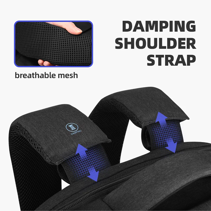 Мужской водонепроницаемый рюкзак Mark Ryden с RFID защитой на молнии для ноутбука 2021