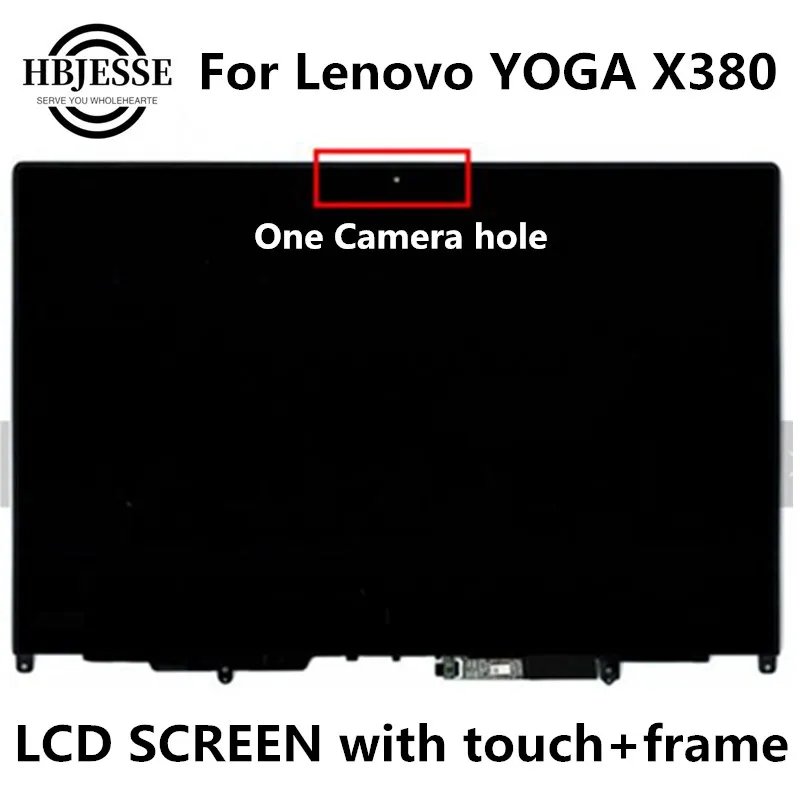 New LCD Assembly For Lenovo YOGA X380 LP133WF4 SP A5 lcd display touch screen digitizer complete replace FHD 1920X1080 | Компьютеры и