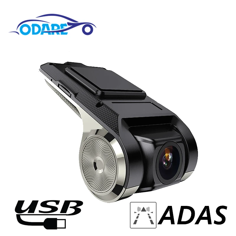 Автомобильный видеорегистратор Odare 1080P FHD объектив Wi Fi ADAS встроенный g датчик