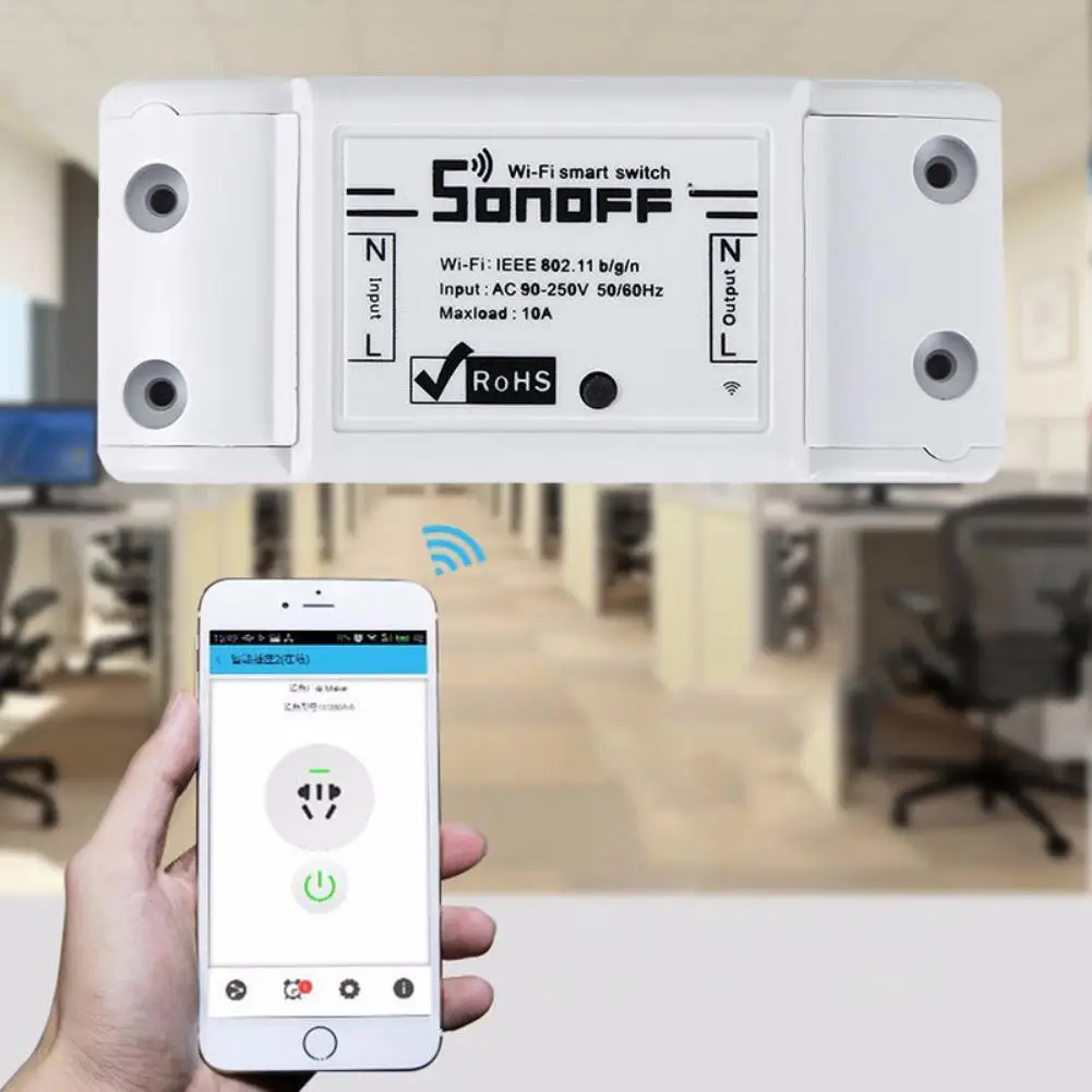 Sonoff Wifi Пульт дистанционного управления умный дом беспроводной Таймер