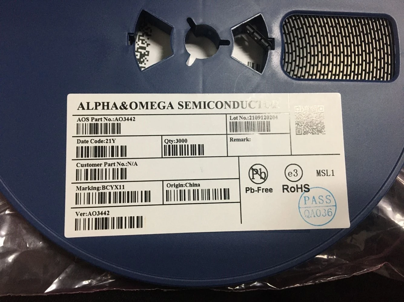 

3000PCS AO3442 SOT-23 NEW 100% Quality Assurance