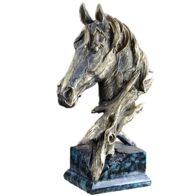 

Horse ornaments, resin crafts, imitation wood carvings, home decorations, souvenirs(A903)