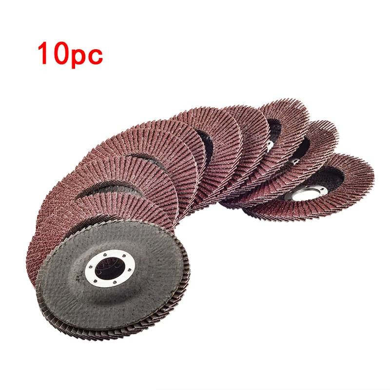 Профессиональные шлифовальные диски 10 шт./компл. 115 мм 4 5 дюйма с зернистостью 40