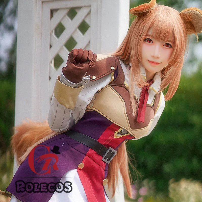 Женский костюм для косплея аниме The Rising of Shield Hero Raphtalia Tate No Yuusha Nariagari полный