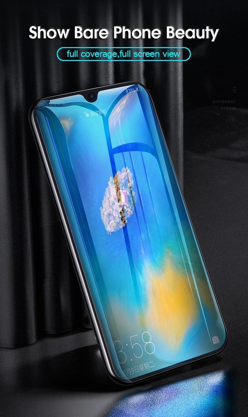 Закаленное стекло votoon для huawei mate 20 Pro 20X, полностью клеящееся Защитное стекло для huawei P30 Pro P20 Lite Nova 3 4 5i