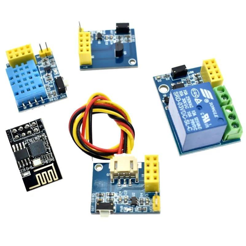 Suq ESP8266 ESP-01S 5V WiFi релейный модуль DS18B20 DHT11 вещи умный дом пульт дистанционного