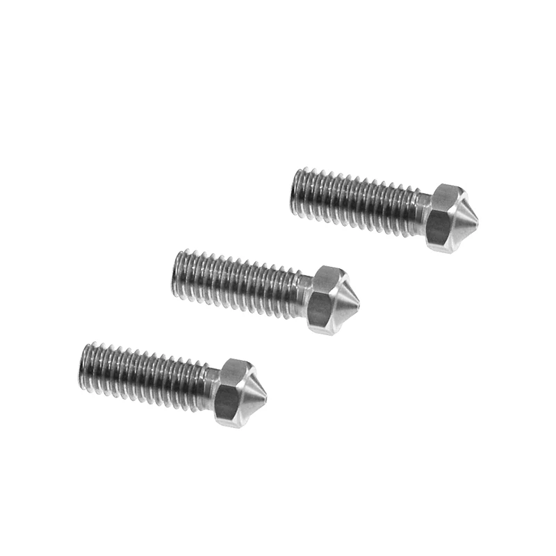 Цельнометаллические насадки для 3D принтера 2 шт./лот нержавеющая сталь 0 2-1 мм 1 75