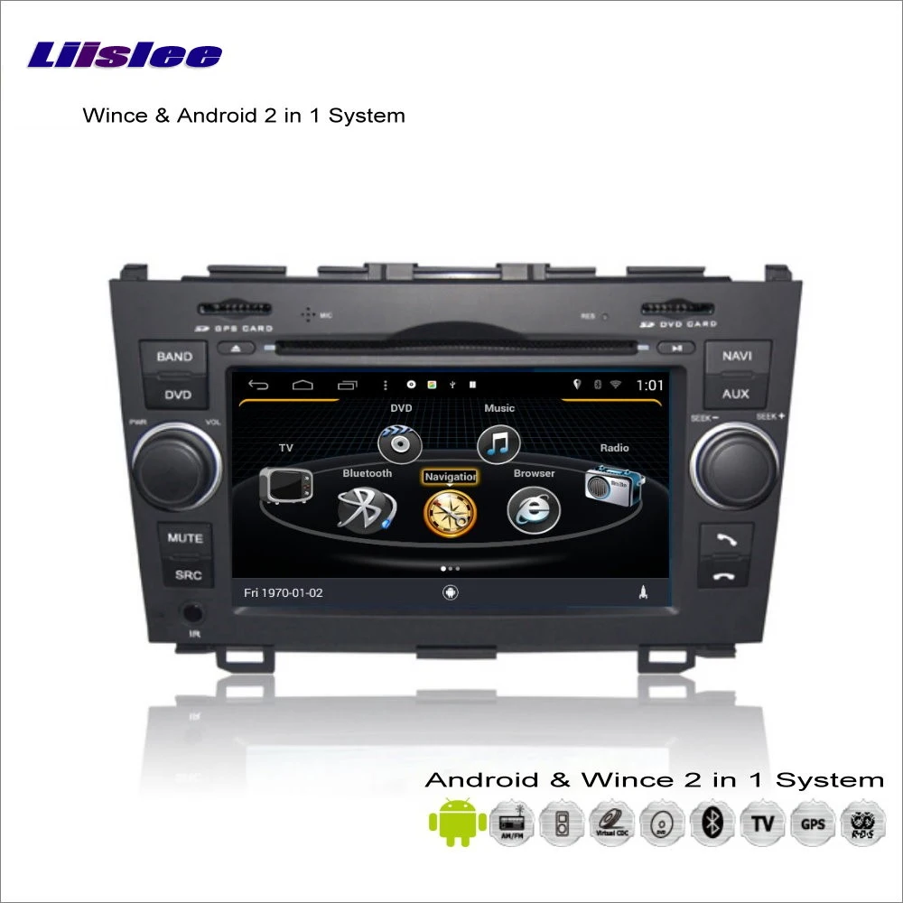 Автомобильный Android мультимедиа для Honda CR V CRV Радио DVD плеер GPS Навигация Аудио