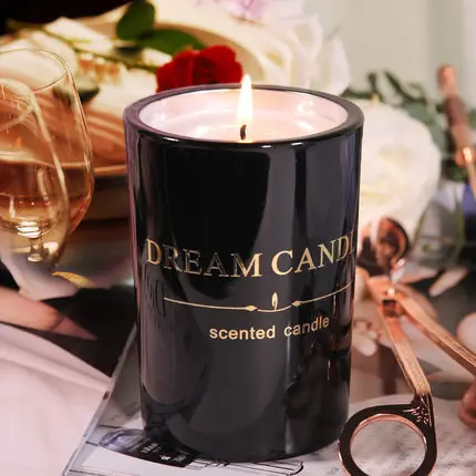 Эфирное масло Ароматические Стеклянные украшение из свечей на свадьбу с днем