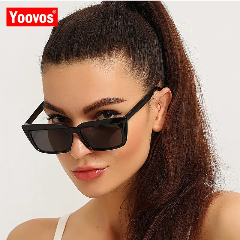 

Yoovos Cateye Women Sunglasses 2021 Vintage Glasses For Women/Men Retro Luxury Brand Eyeglasses Women Square Oculos De Sol