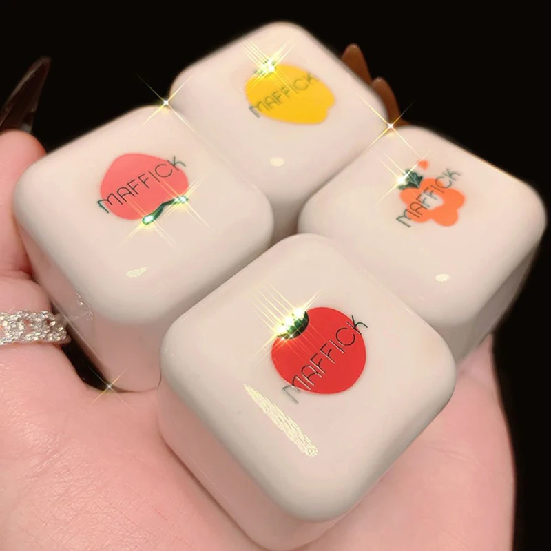 1 шт. влаги бальзам для губ с фруктовым вкусом губ. Температура изменен Цвет