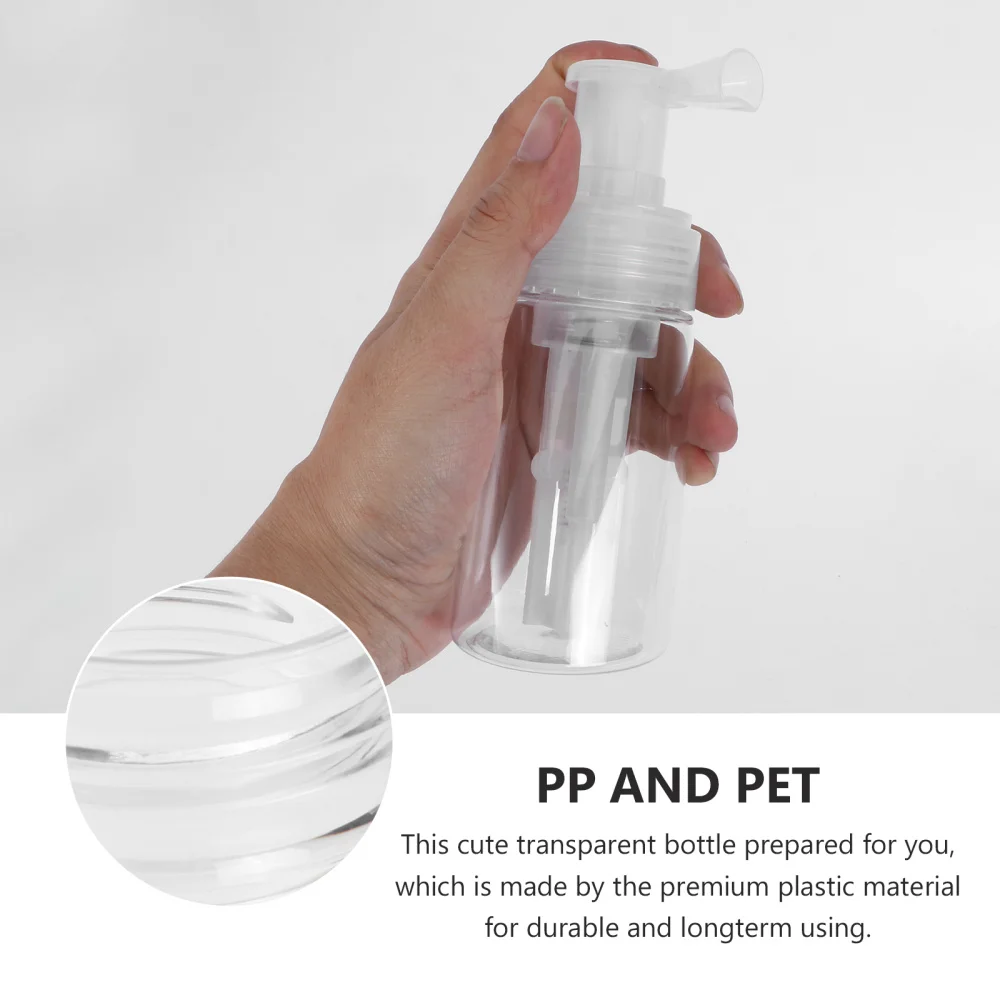 

Powder Spray Bottle Barbershop Portable Spray Bottle Transparent