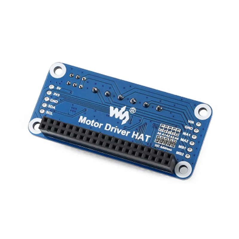 Плата драйвера двигателя Raspberry Pi управляется через интерфейс I2C для Zero/Zero W/Zero WH RPI 3