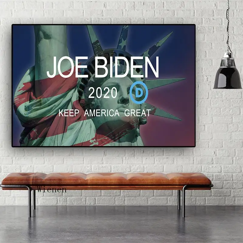 

America Vice President Joe Biden Canvas Painting Poster Wall Art Print Picture Living Room Home Decoration No Frame