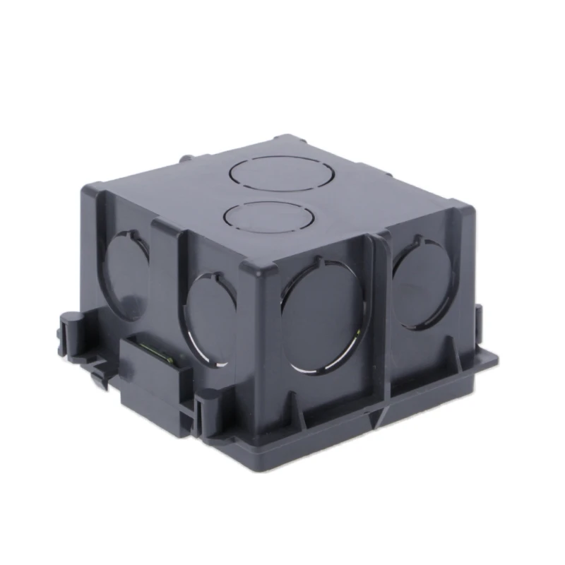 

1pcs 86-Type PVC Junction Box Wall Mount Cassette For Switch Socket Base
