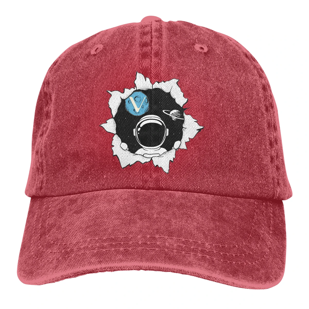 

Бейсболка с копией астронавта туалета Hodl, Мужская кепка VeChain Coin VET для криптовалюты, мужские и женские кепки s цветов, летняя кепка