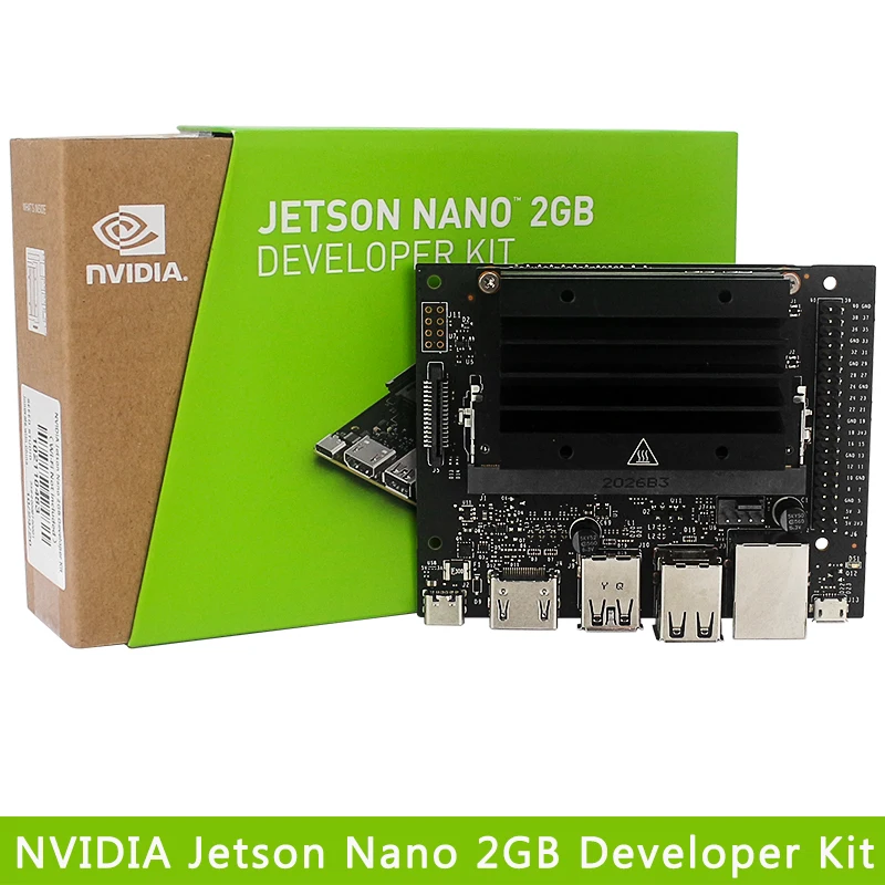NVIDIA Jetson Nano 2 Гб набор разработчиков для глубокого обучения AI AIoT и робототехники