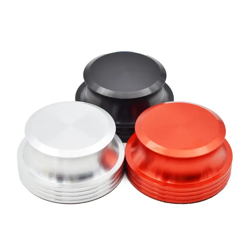 

Aluminum Metal Vinyl Record Weight Stabilizer Disc Balanced Clamp for Turntable LP Record Player Accessories