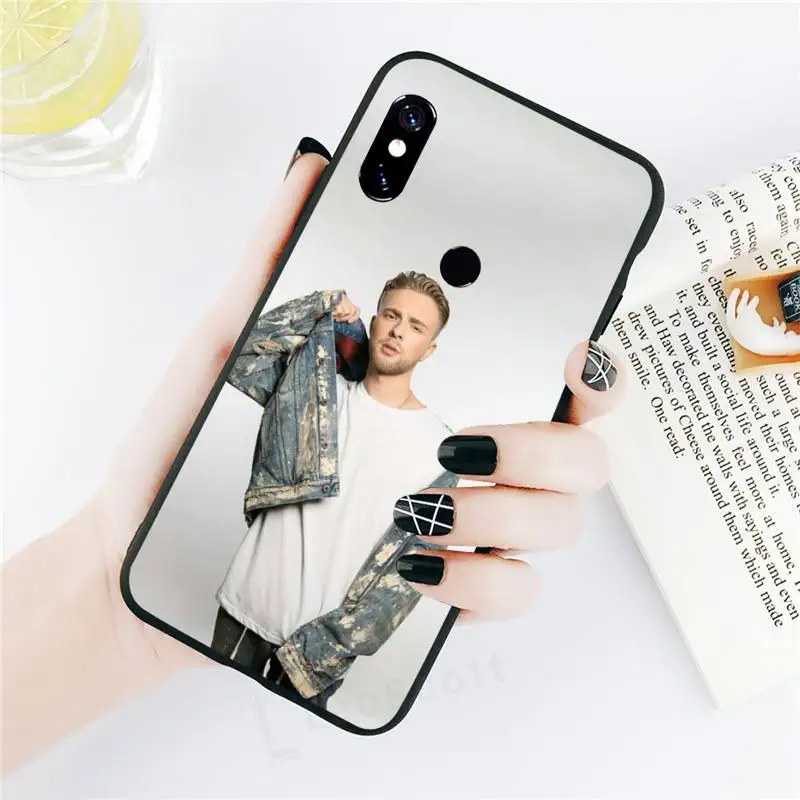 

Egor Kreed Russian rapper Phone Case black For Xiaomi Redmi mi note 7 8t 9 9t 9s 8 10 10t 11 pro lite K20 max 3