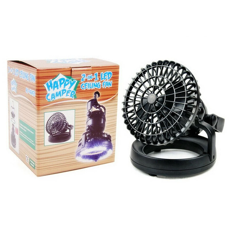 Портативный светодиодный светильник для палатки вентилятор кемпинга пешего