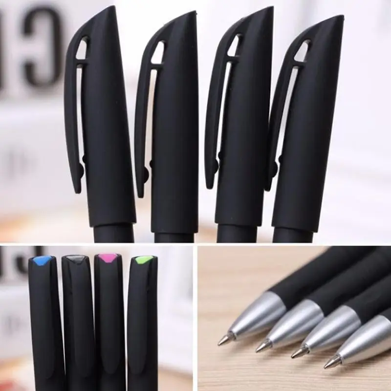 1 шт. печать на заказ рекламная карбоновая пластиковая ручка 0 5 мм спрей матовый