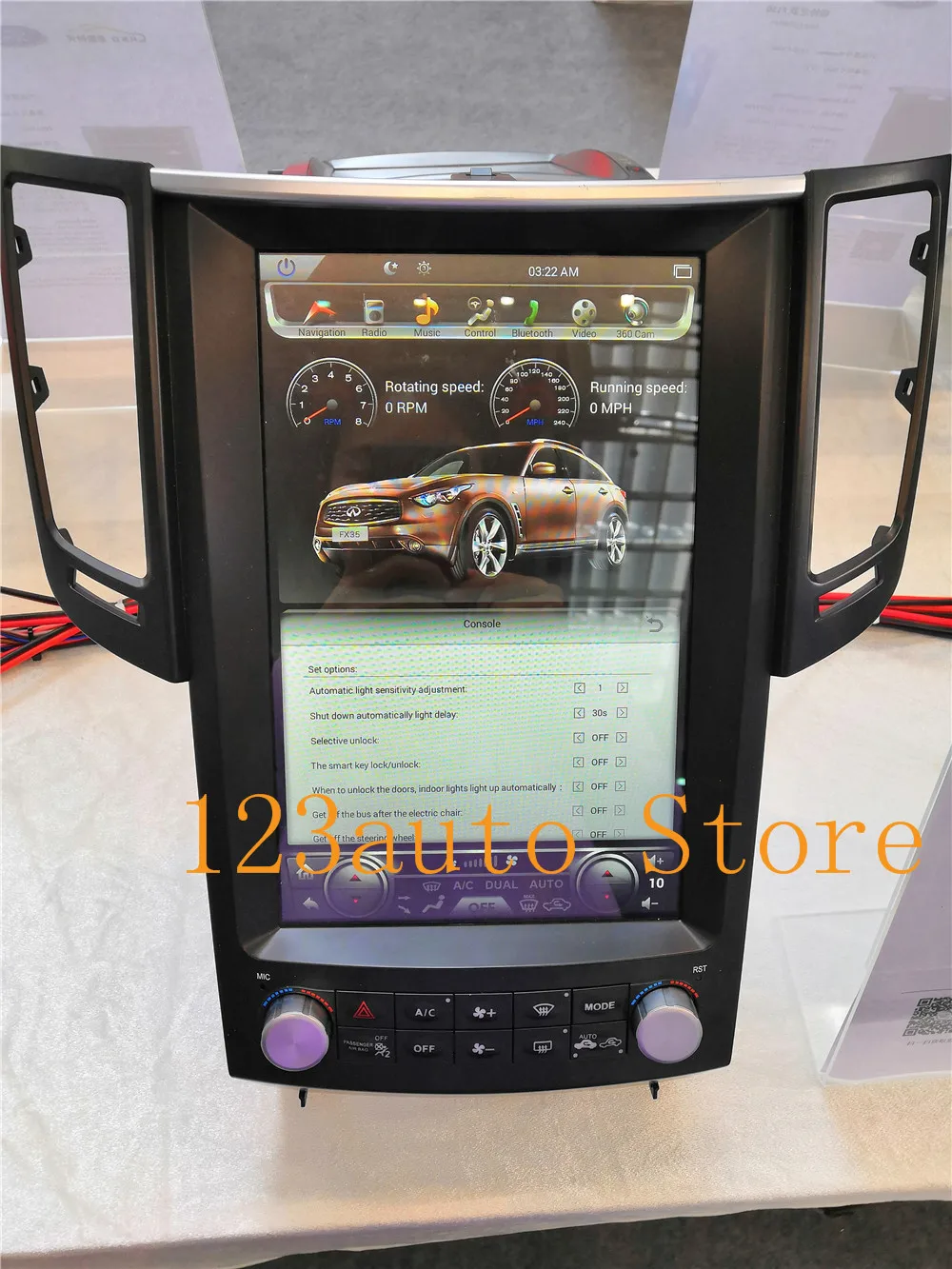 12 1 ''Tesla стиль Android 9 0 Авто DVD GPS плеер для Infiniti FX FX25 FX35 FX37 QX70 Мультимедиа