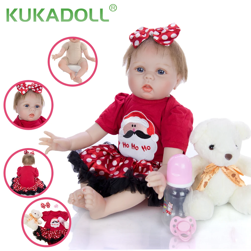 Кукла KUKADOLL 22 дюйма детская игрушка кукла 55 см ткань набитое тело Bonecas Meninas