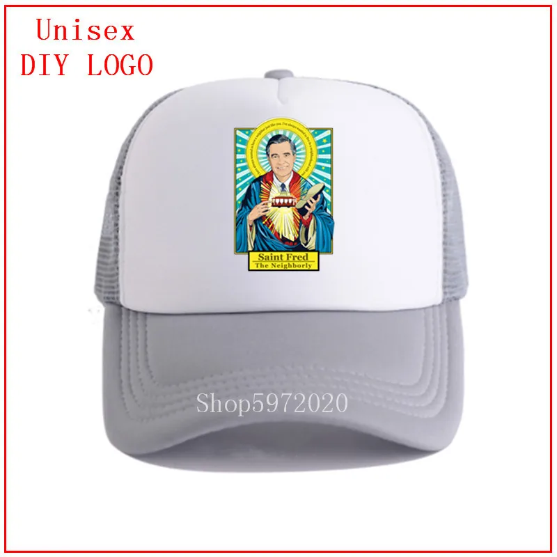 Saint Fred The neighty Mr Rogers бейсболка с вышивкой шляпа от солнца модные кепки в стиле