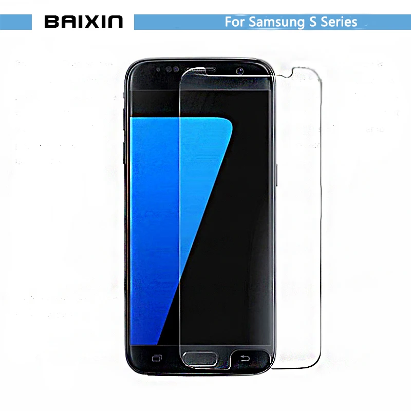 Baixin закаленное стекло для Samsung Galaxy S4 i9500 mini S5 Защитная пленка экрана|glass for samsung|tempered