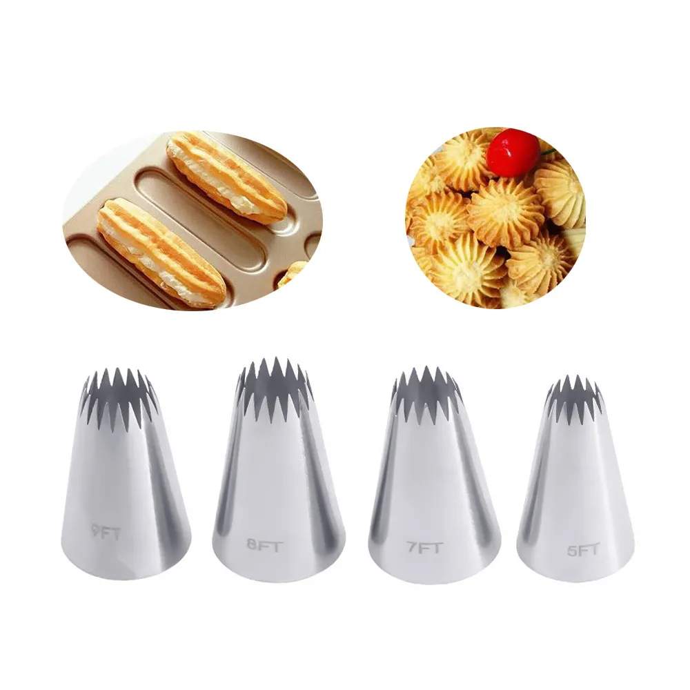1 шт. Набор насадок для украшения торта русский звезда открытая Трубопроводы