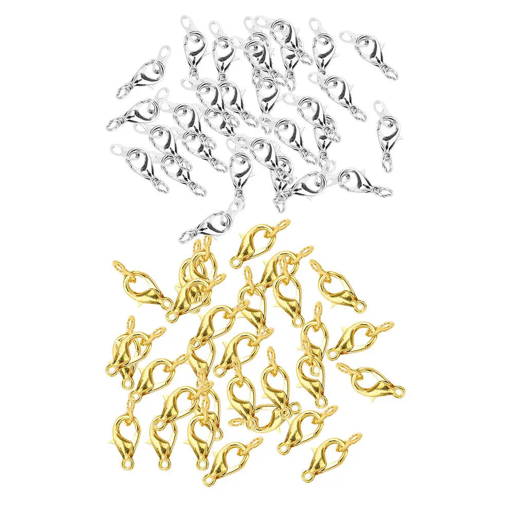 

30 шт., крючки для ожерелья, 14 мм