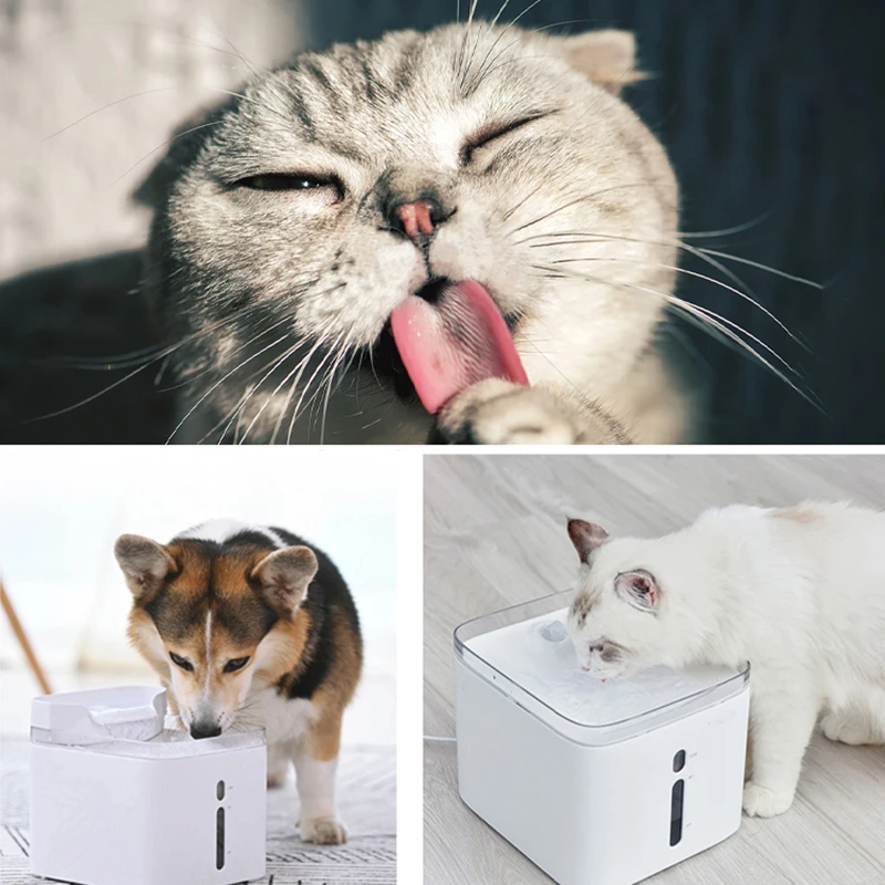 

3L Automatic Pet Cat Water Fountain Electric USB Dog Cat Pet Mute Drinker Feeder Bowl Pet Drinking Fountain Dispenser*