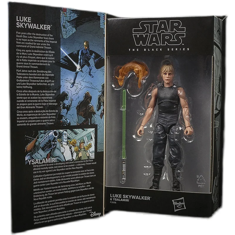 

Hasbro Star Wars Mandalorian Anime Black Box 6 Emperors Royal Guard Darth Maul Jaxxon Luke S.h Action Anime Figure Model Toys