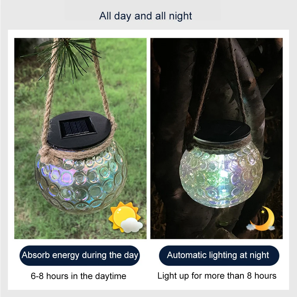 Светодиодный светильник на солнечной батарее Водонепроницаемый ночник со