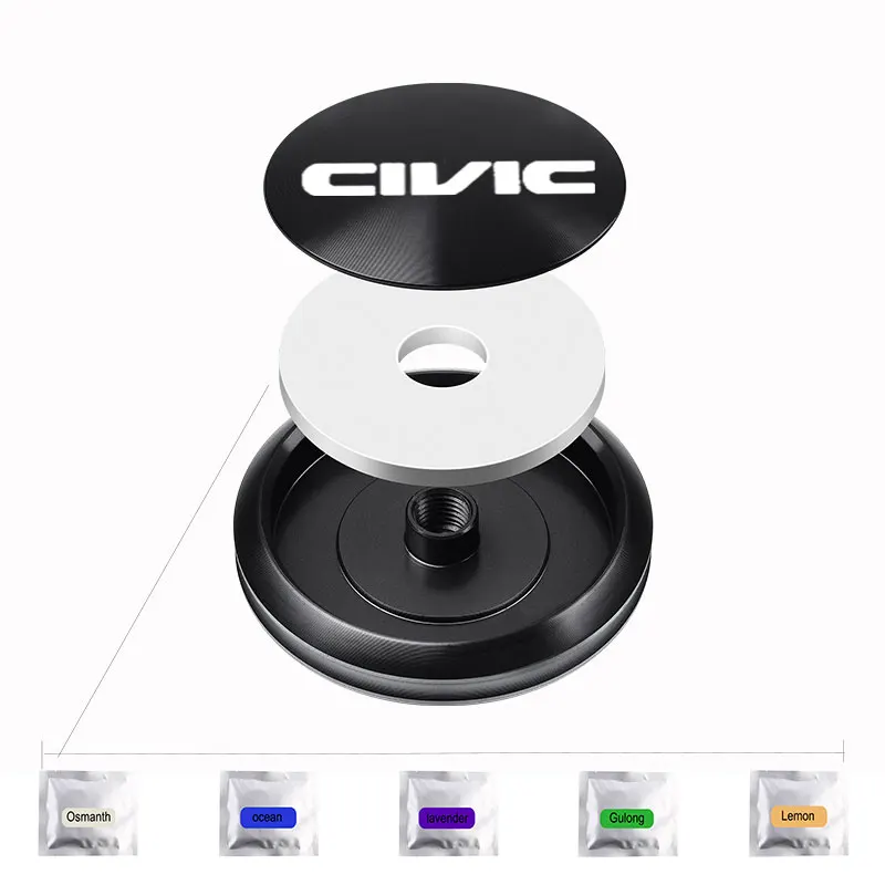 

Car Air Freshener Fragrance Diffuser Car Accessories Interior Smell Deodorant For honda civic 10th 8th type si ek Car Flavoring